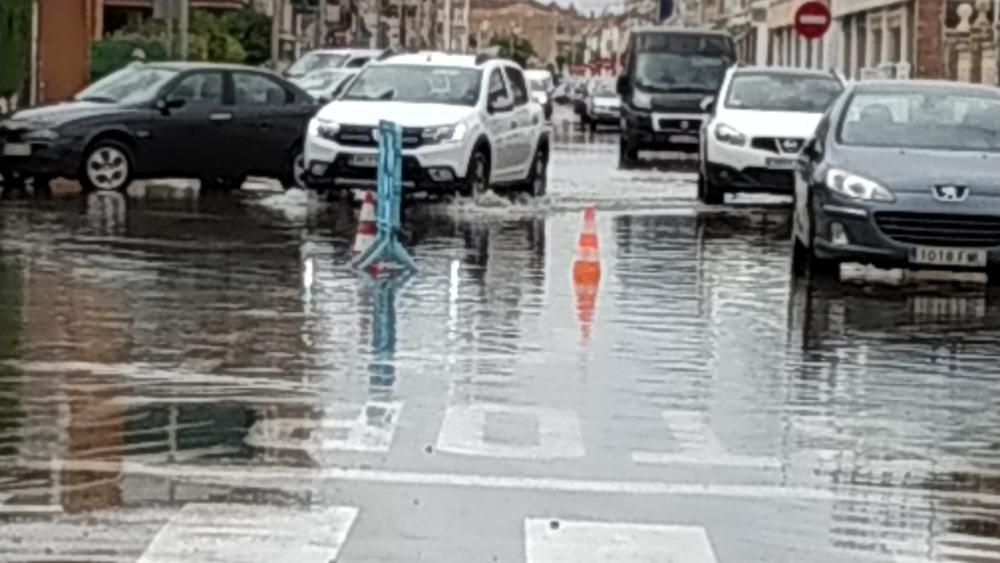 Lluvia e inundaciones en Santa Pola