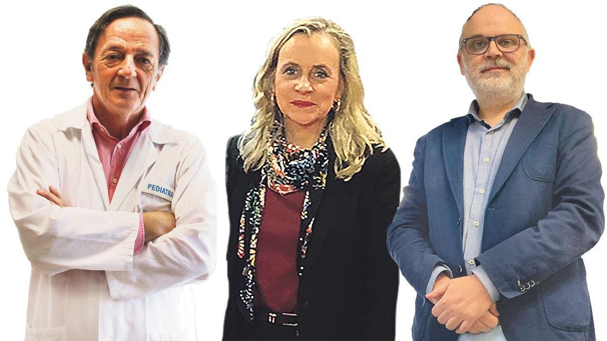 Máximo Vento, Gemma Palacios y Javier Burgos participaron en el encuentro telemático sobre la investigación biomédica en la Comunitat Valenciana.