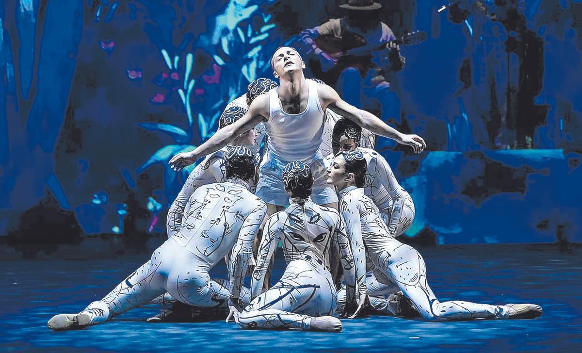 Una imagen del espectáculo ‘Romance sonábulo’, que será el que Najarro presente en el Villegas