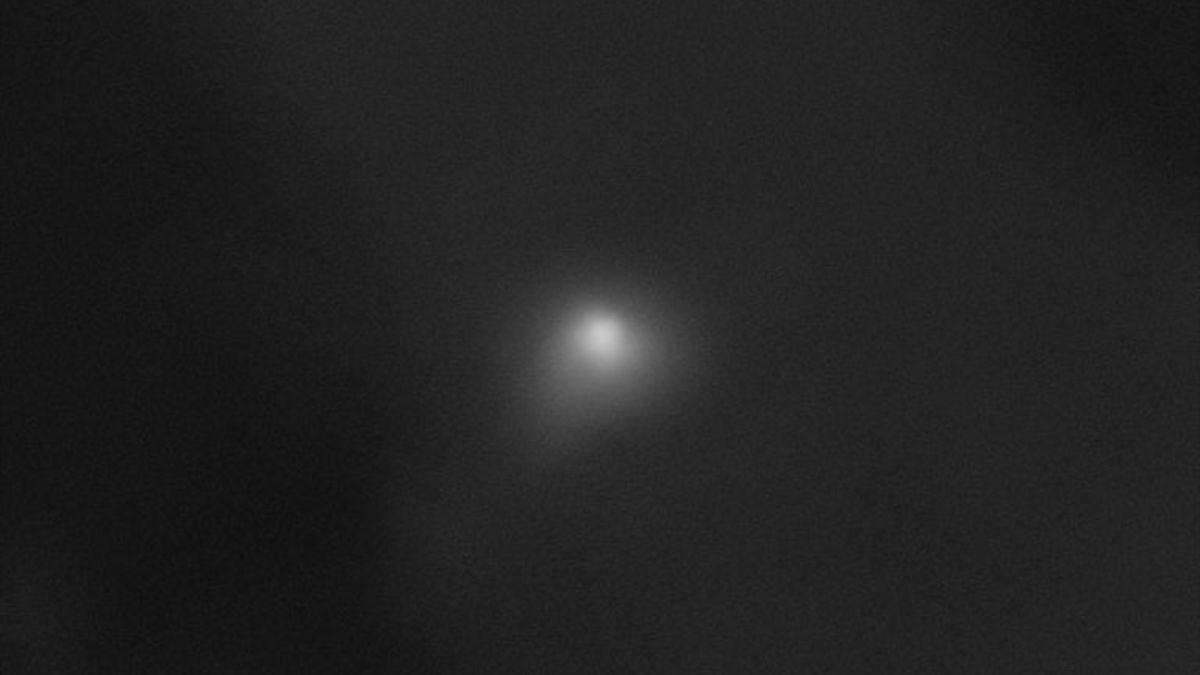 Imagen de 3I/ATLAS tomada el 2 de octubre de 2025.