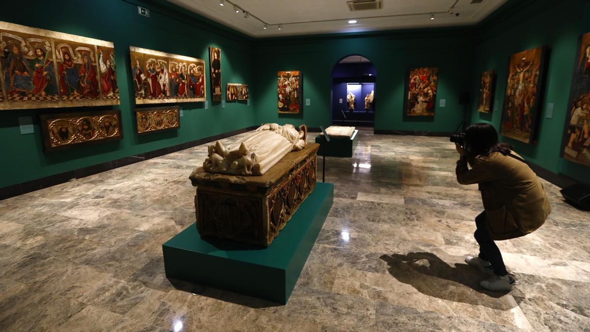 Imagen de la sala que se ha acondicionado en el Museo de Zaragoza y que se ha inaugurado este jueves.