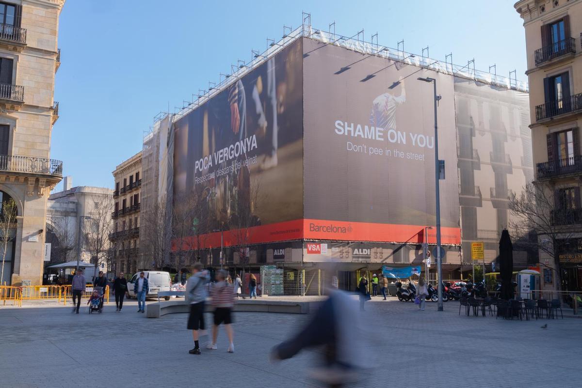 El Ayuntamiento de Barcelona impulsa una campaña para frenar el incivismo