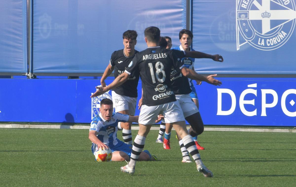 El Fabril vence al Lealtad (3-1) en Abegondo