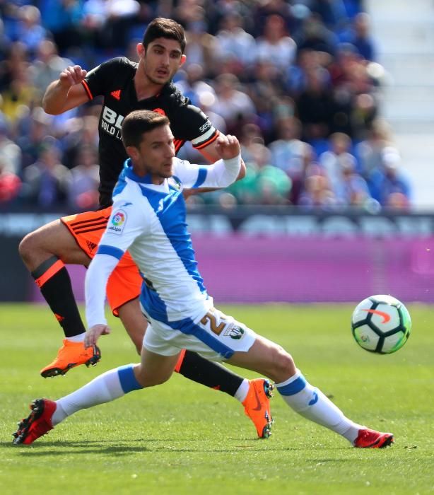 Leganés - Valencia, en imágenes