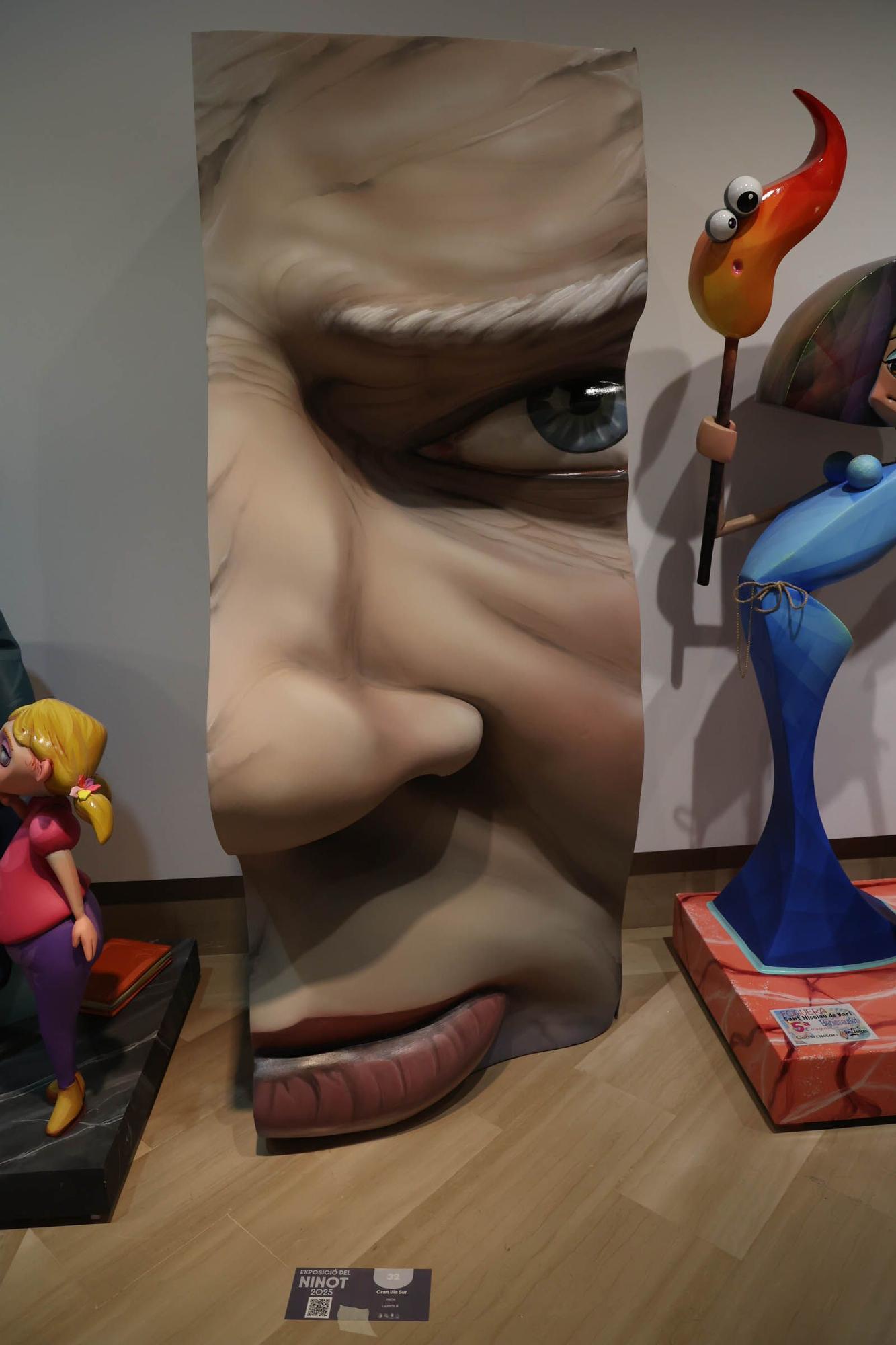 Exposición del Ninot adulto de las hogueras 2025