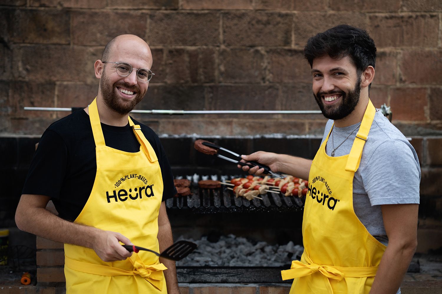 Marc Coloma y Bernan Añaños, confundadores de Heura Foods.