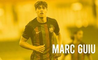 Marc Guiu: tres goles que presagian un futuro esperanzador