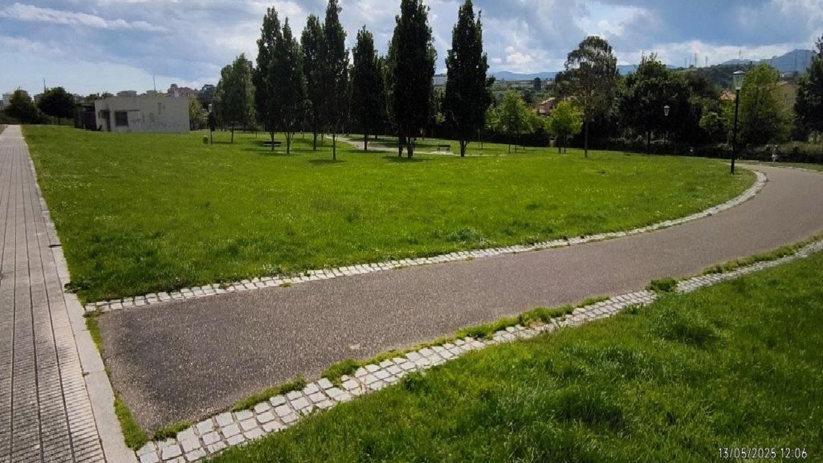 Zona donde se ubicará el nuevo espacio de juegos infantiles.