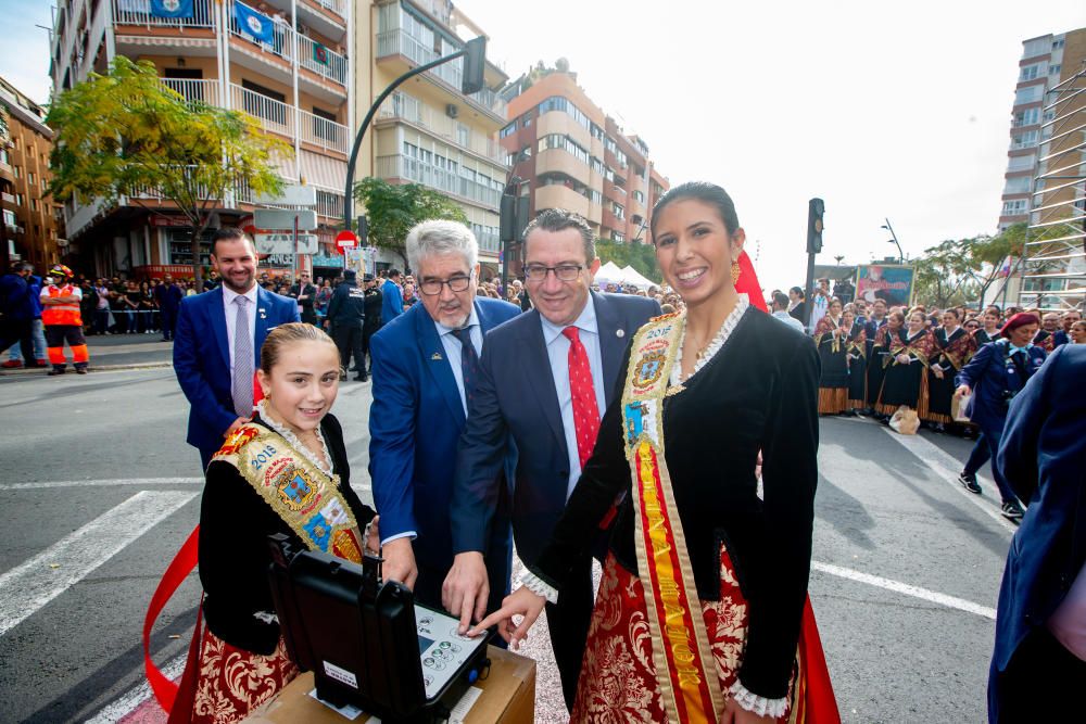 Benidorm vuelve a temblar con la segunda mascletà festera