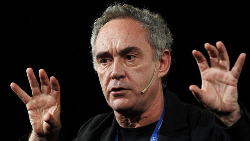 El cocinero Ferran Adrià.