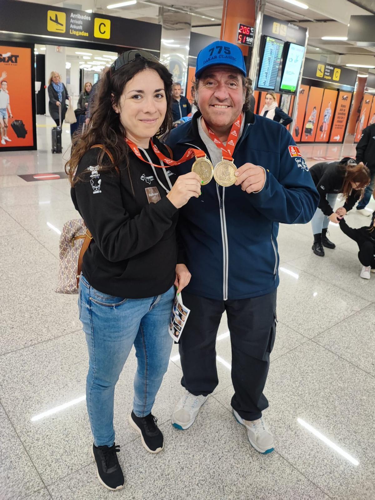 Sonia Ledesma y Lorenzo Fluxà.