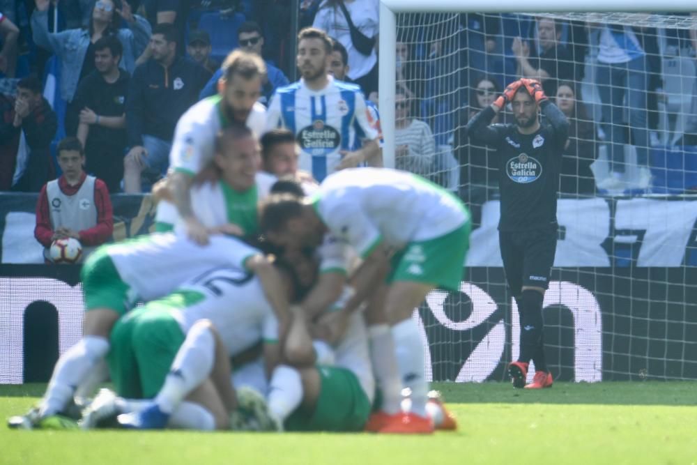 El Dépor cae ante el Extremadura en Riazor