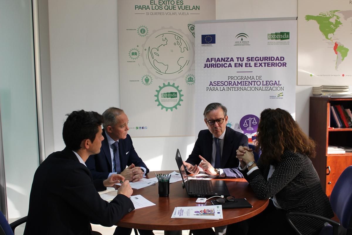 Extenda renueva su programa de asesoría legal a las empresas andaluzas en 61 países de los cinco continentes