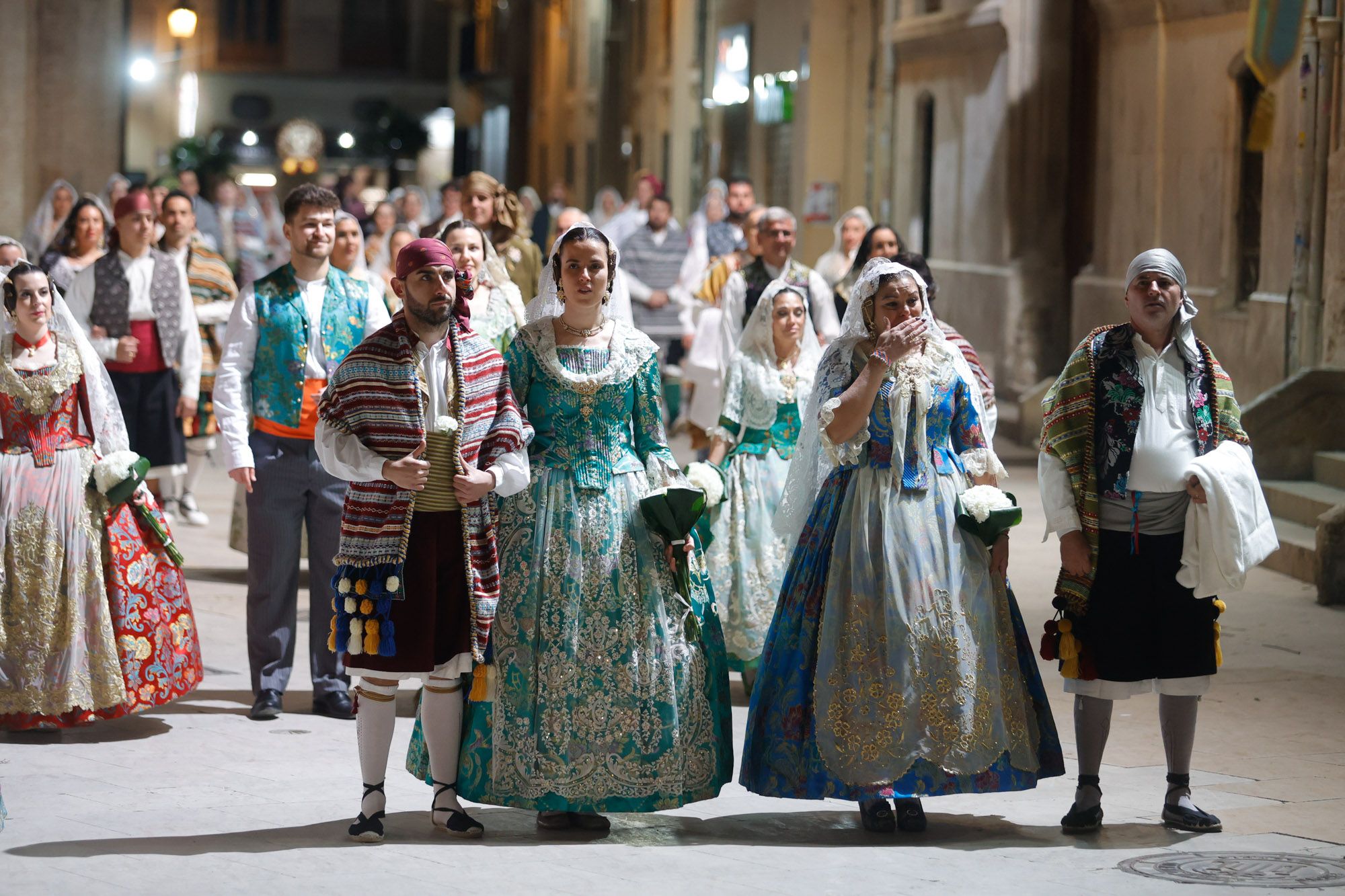 Todas las fotos de la Ofrenda del 17 de marzo por la calle San Vicente de 20:00 a 21:00 horas