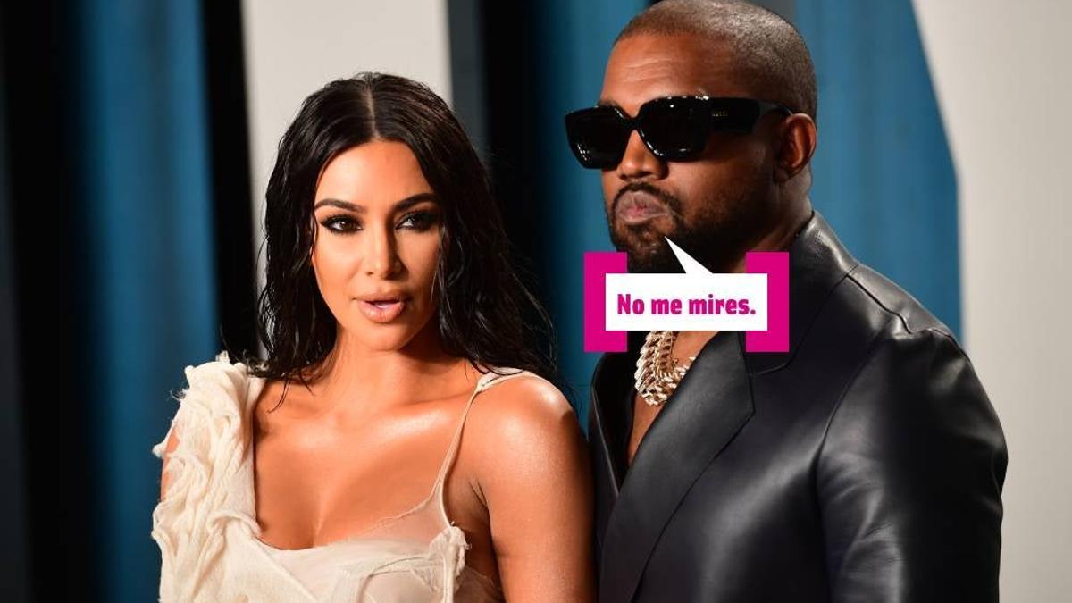 Kim Kardashian sale espantada por Kanye West y su 'meme' contra Pete Davidson