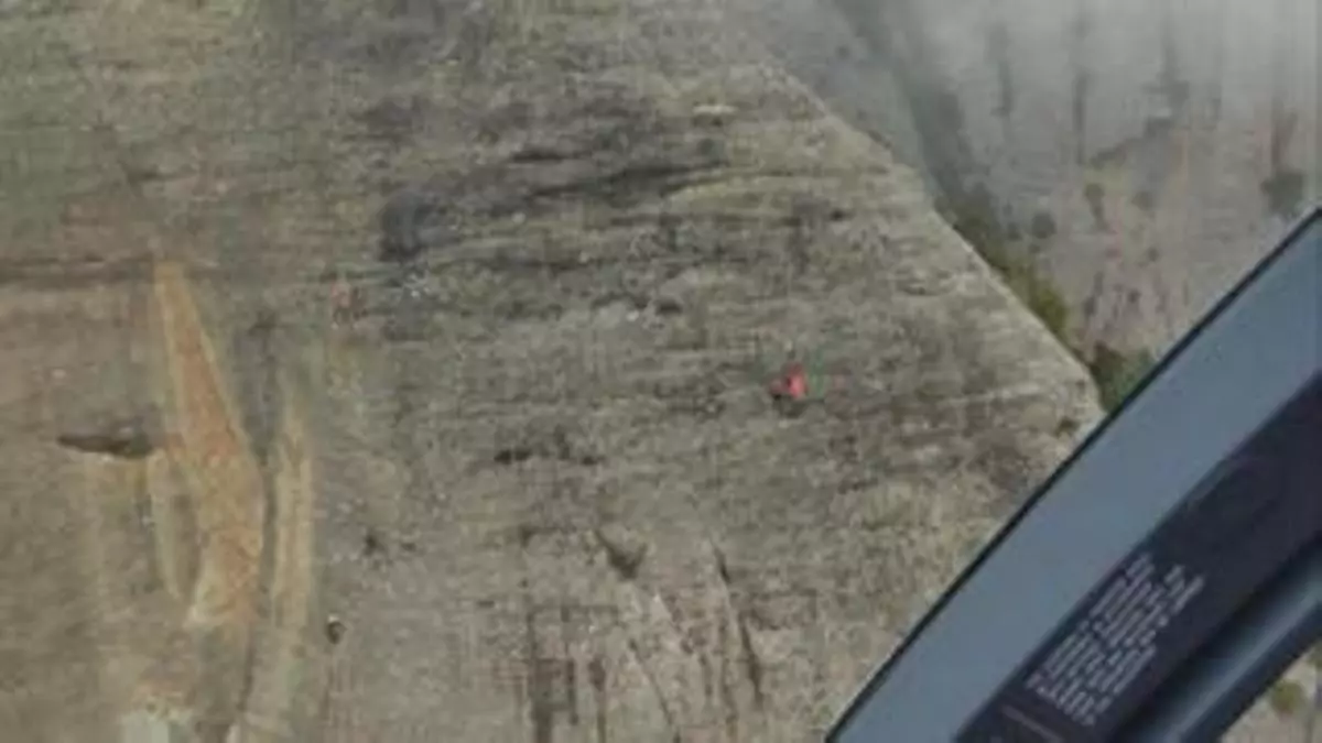 Rescaten dos escaladors atrapats en una paret de Montserrat durant la tempesta d'ahir