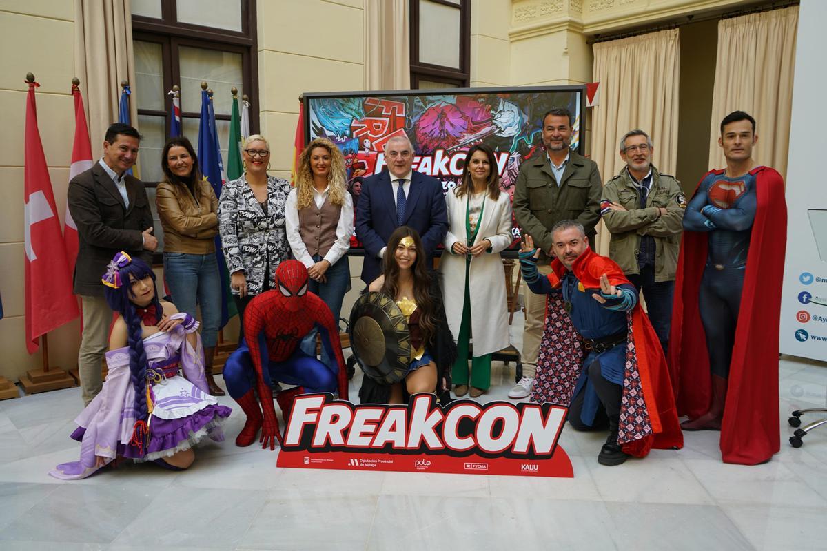 Presentación de una nueva edición de FreakCon, que se celebra el 4 y5 de marzo en Fycma.