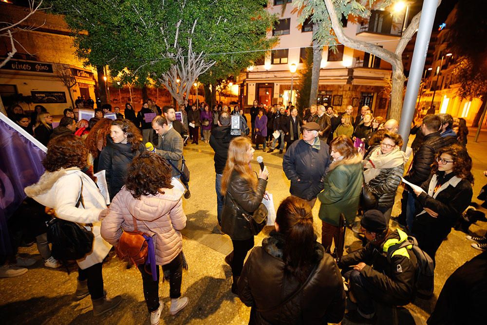 Unas 300 personas se manifiestan en Ibiza y Formentera en apoyo a las feministas andaluzas