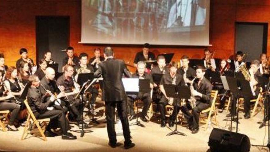 Un concierto de la Banda de Música de Sant Antoni.