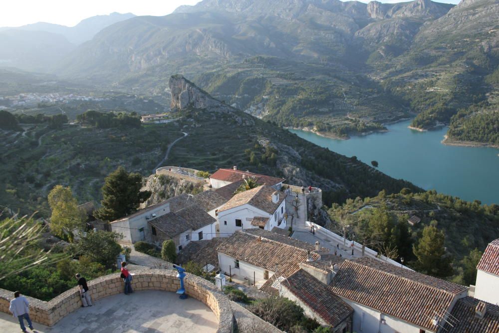 Vista del Castell de Guadalest