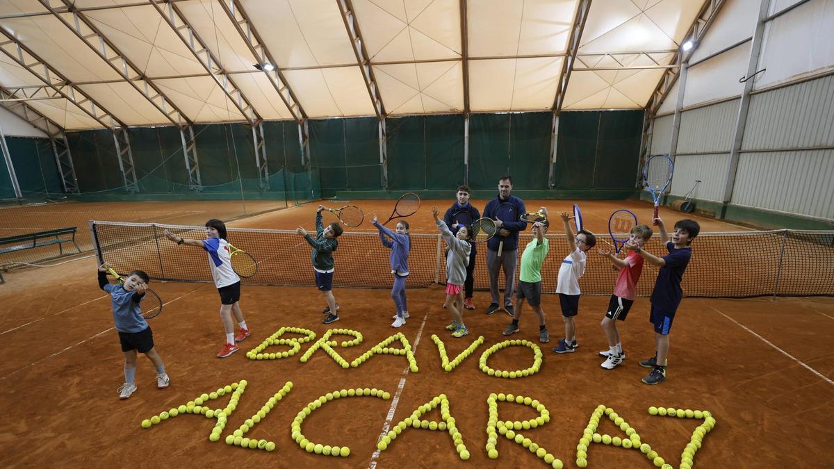 Alcaraz «hace creer» a la cantera asturiana