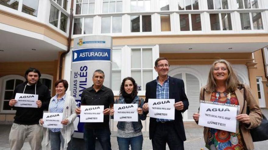 David Salcines, Yolanda Suárez, Xune Elipe, Llarina González, Alejandro Cueli y Carmen Conde.