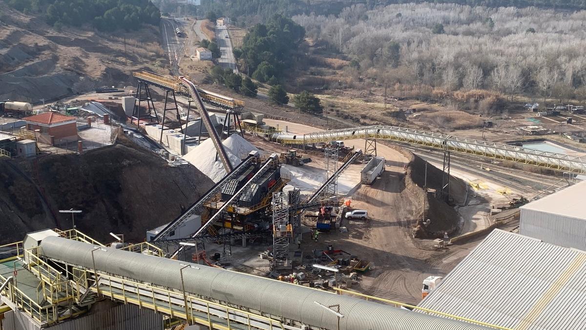 La nova planta de sal de desgel a Súria