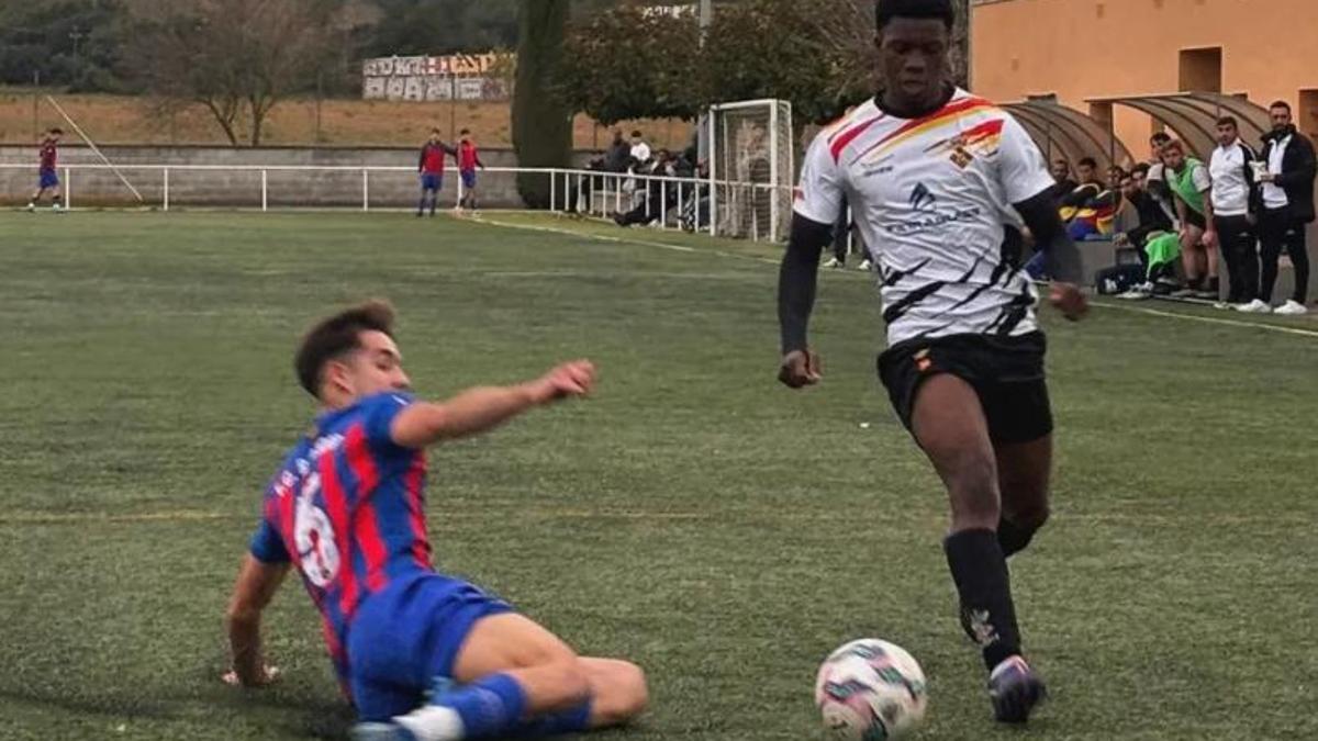 Acció defensiva del Bàscara contra el Vilamalla.