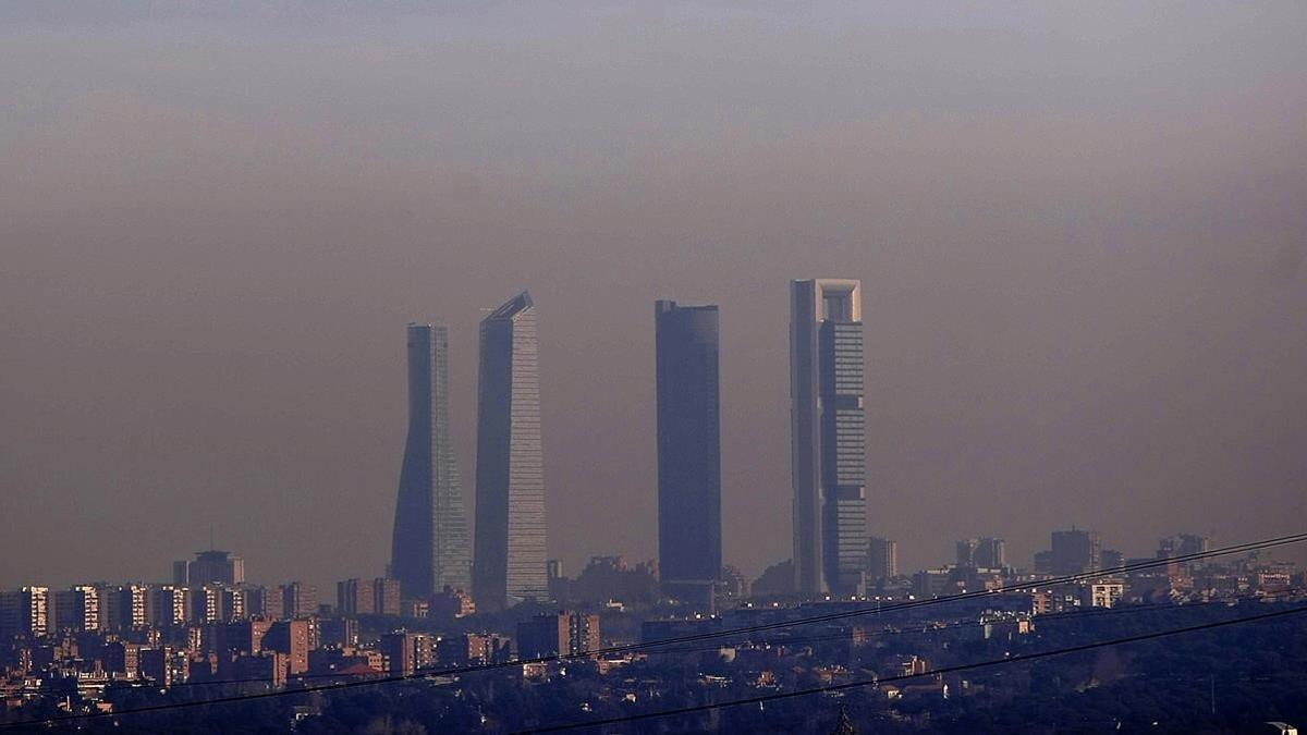 Contaminación en Madrid.