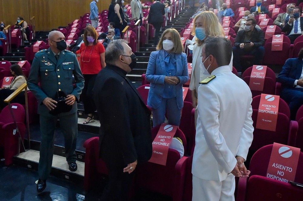 Acto de apertura del curso 2021-2022 en la ULPGC