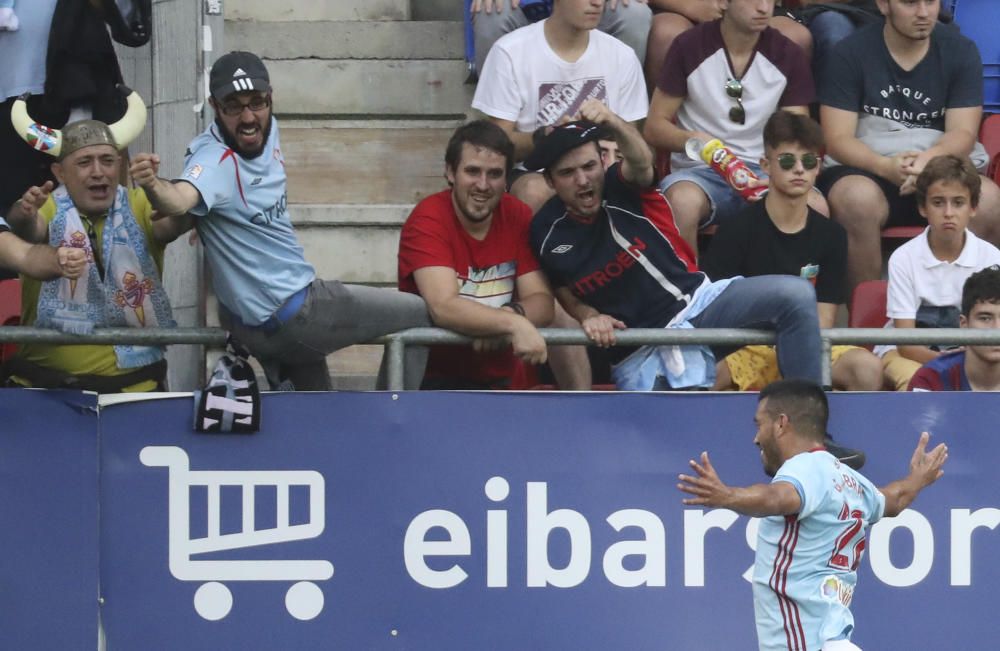 Las fotografías del partido entre el Celta y el Eibar.