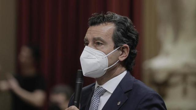 Biel Company en el Parlament.