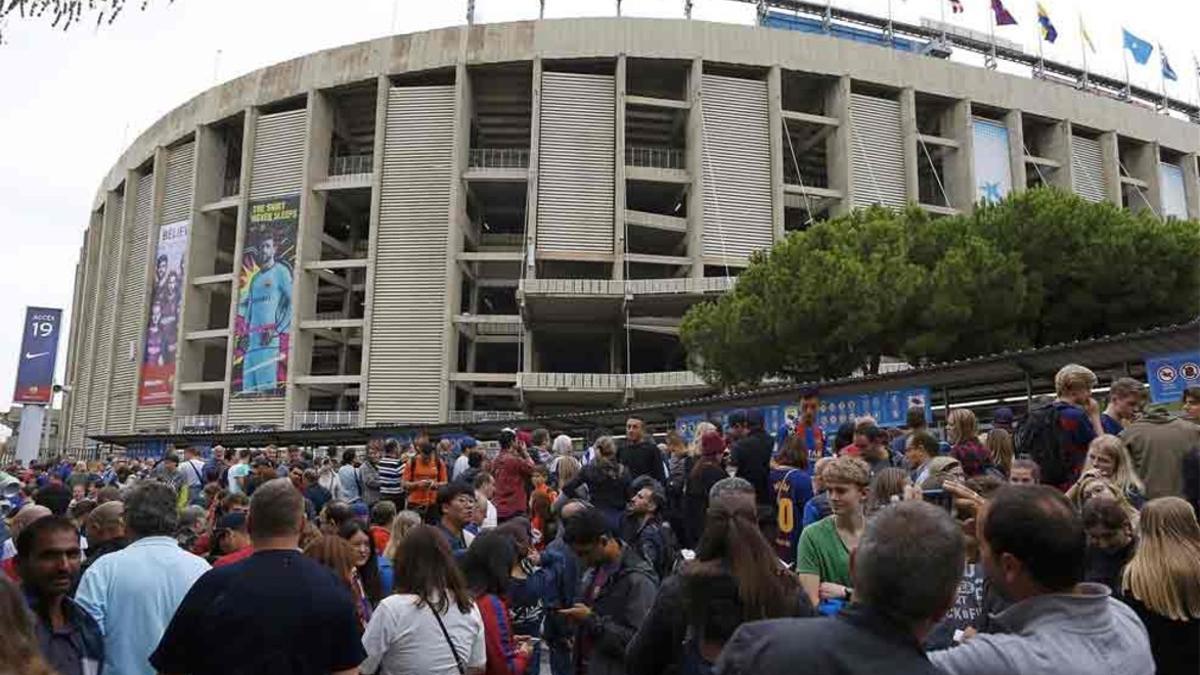 El partido Barça - Las Palmas se jugó a puerta cerrada