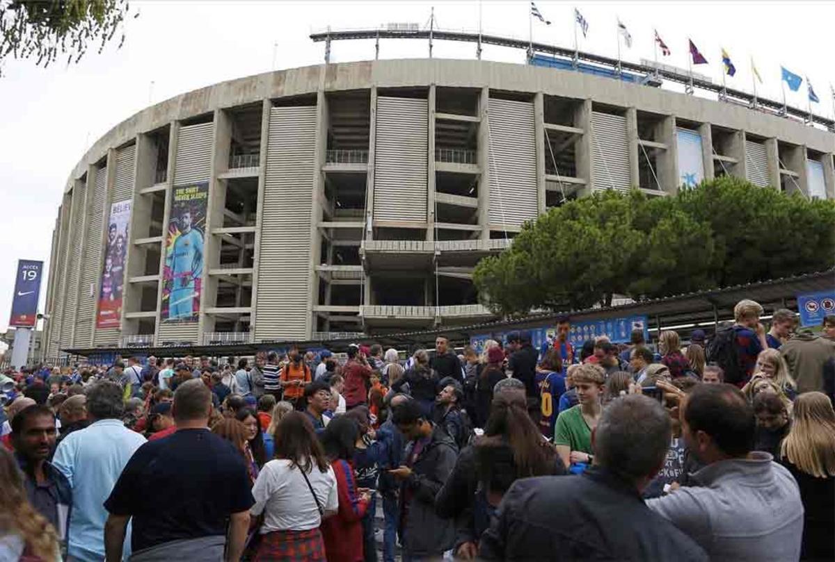 El partido Barça - Las Palmas se jugó a puerta cerrada