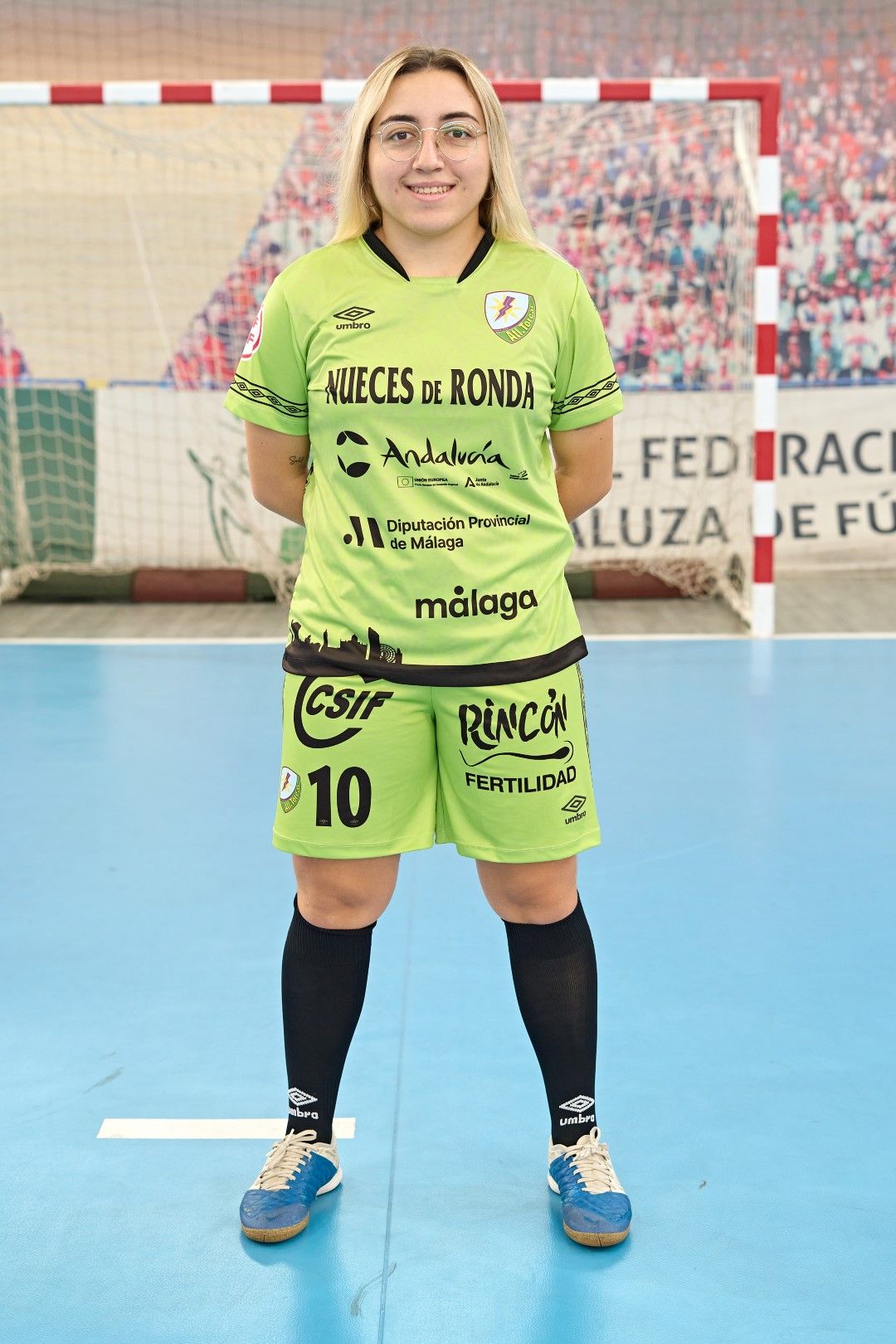 Nuevas camisetas del equipo de fútbol sala femenino Atlético Torcal