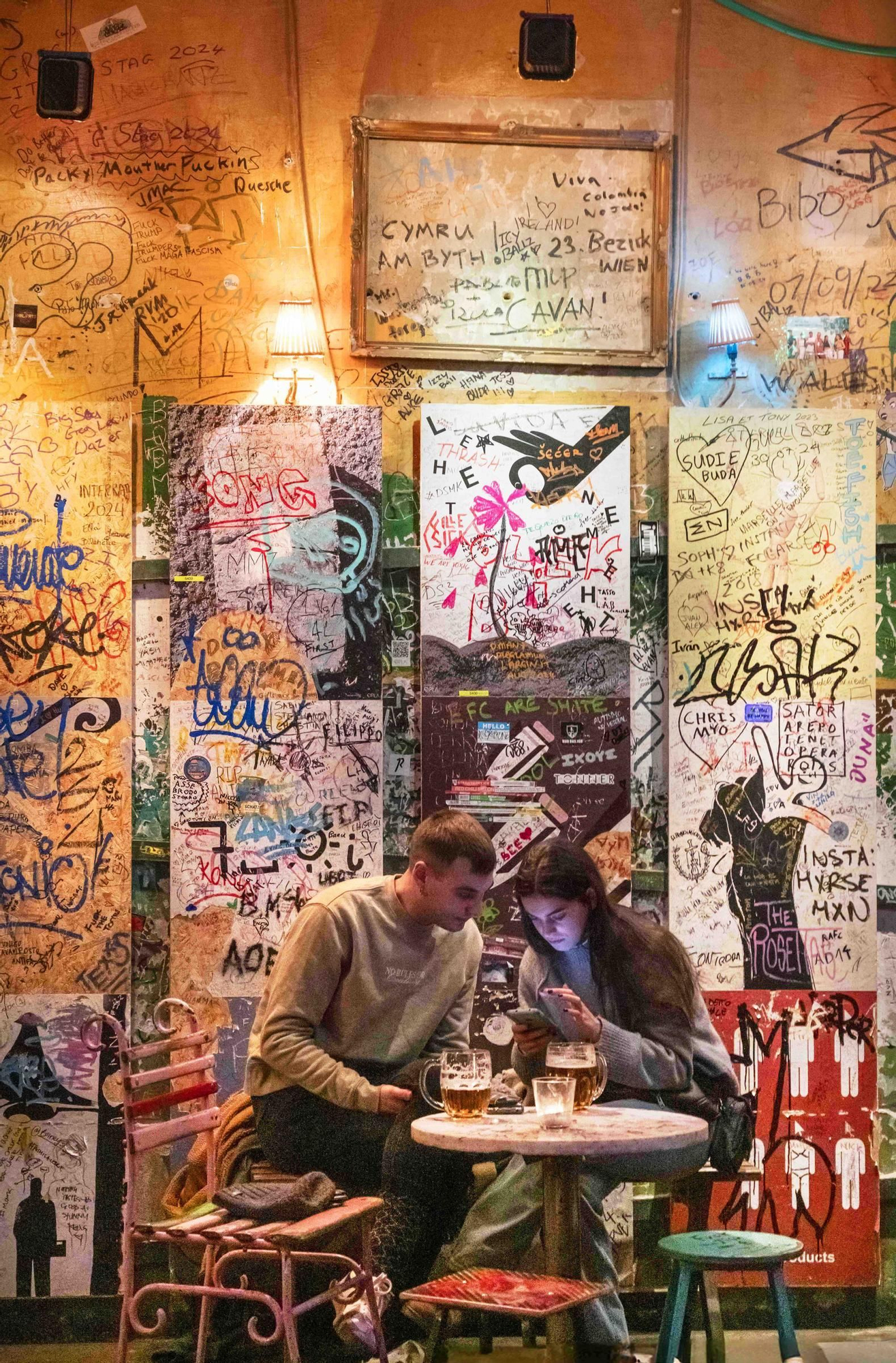 Ruin Bar en Budapest.