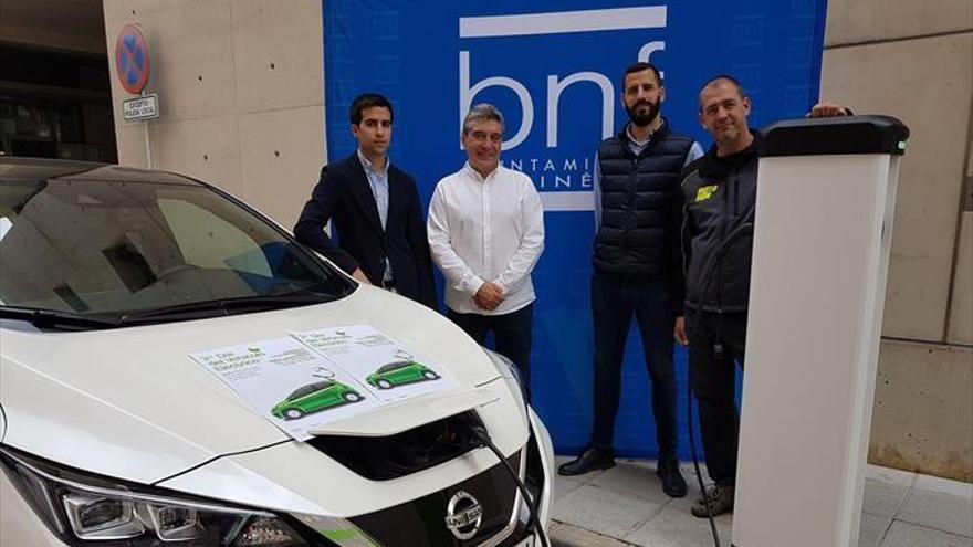 Binéfar celebra el Tercer Día del Vehículo Eléctrico