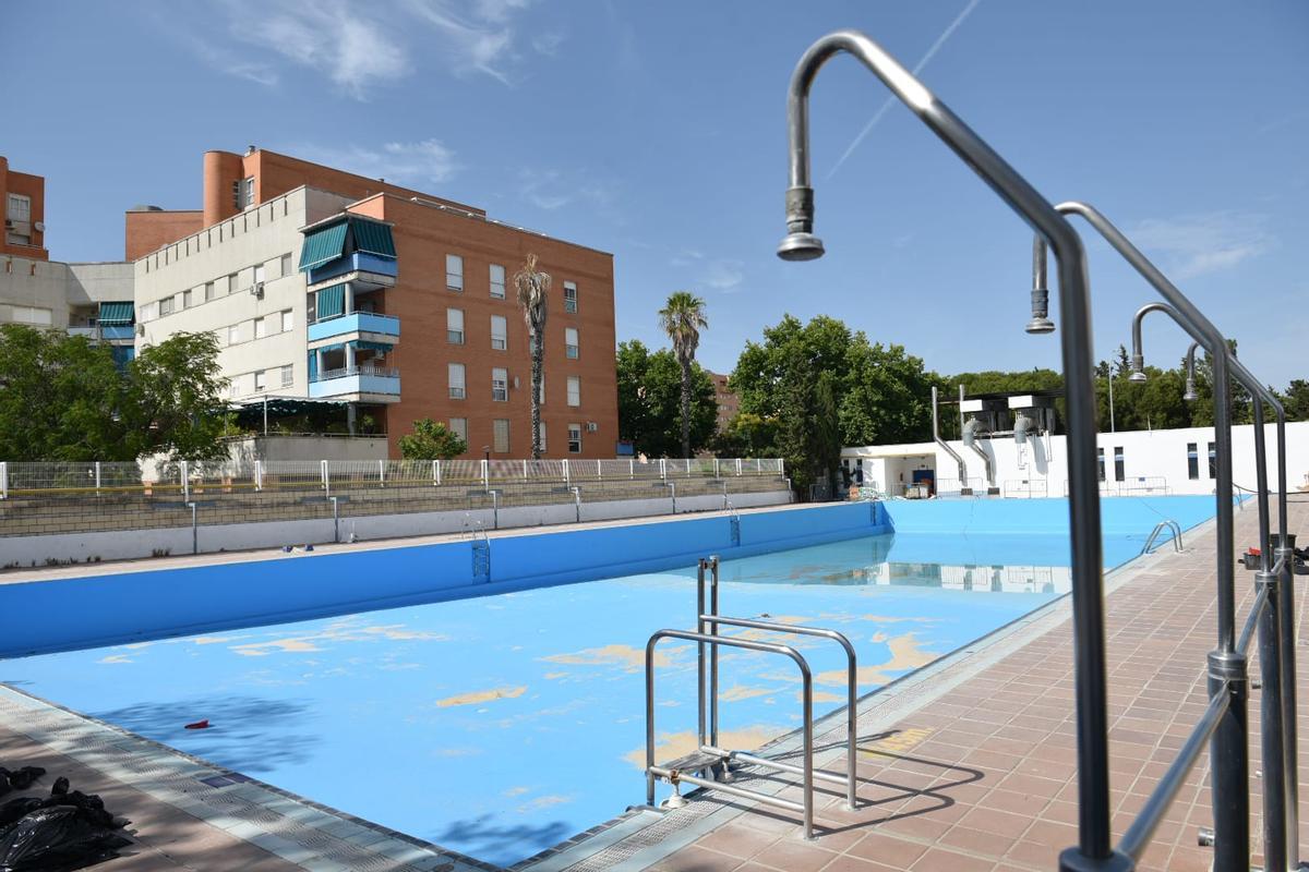 Imagen de la nueva piscina.