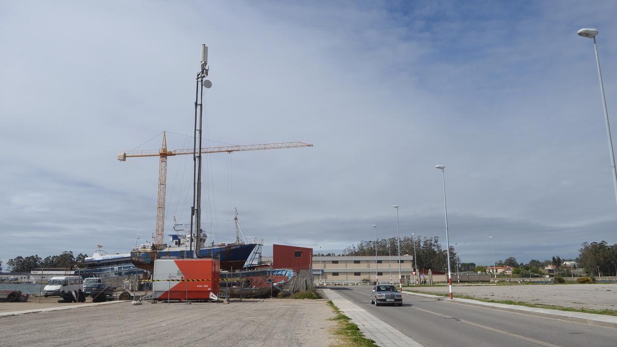 Estación móvil de Vodafone, en una edición pasada de la fiesta