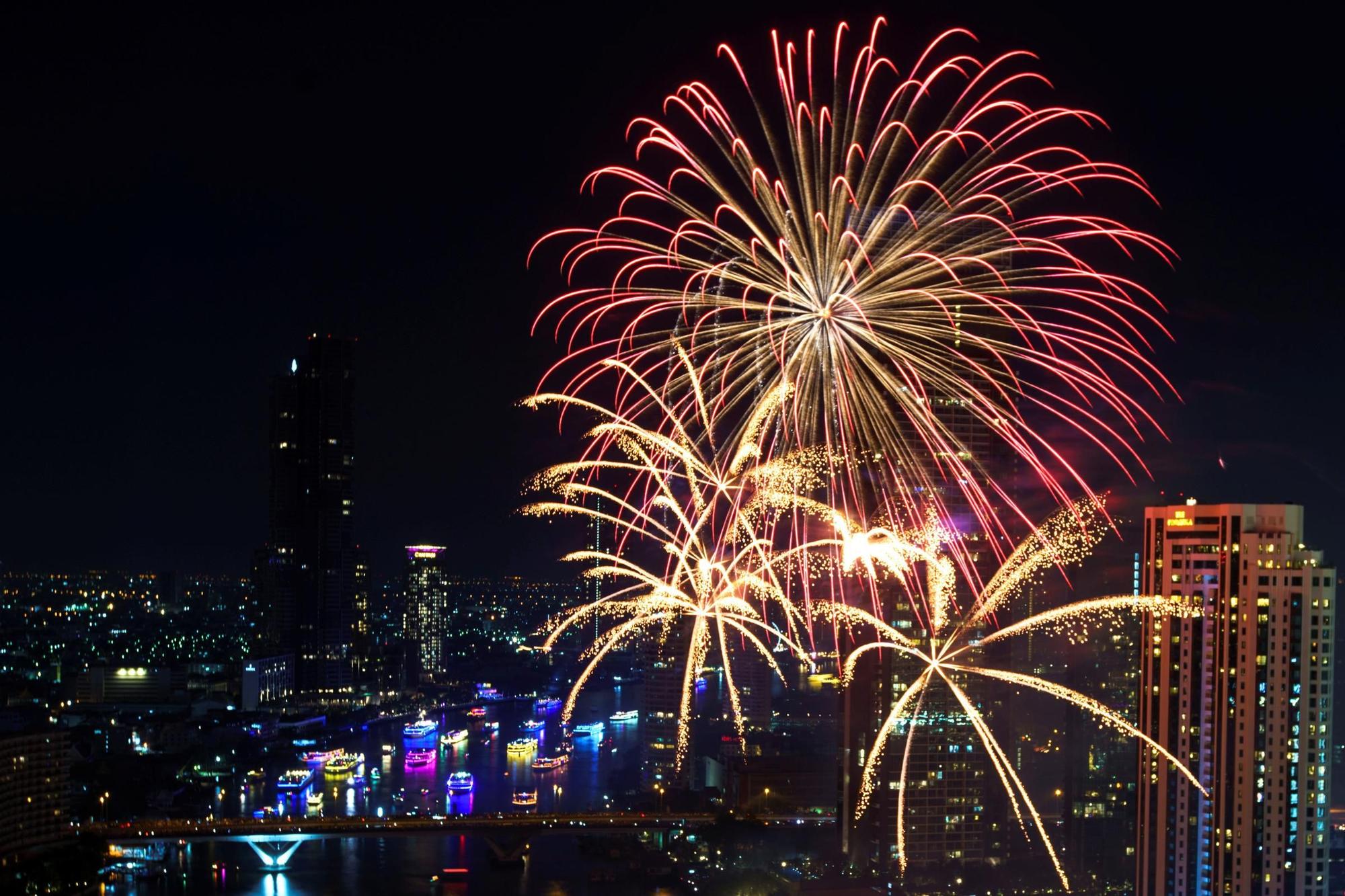 Fuegos artificiales en el mundo para recibir 2021