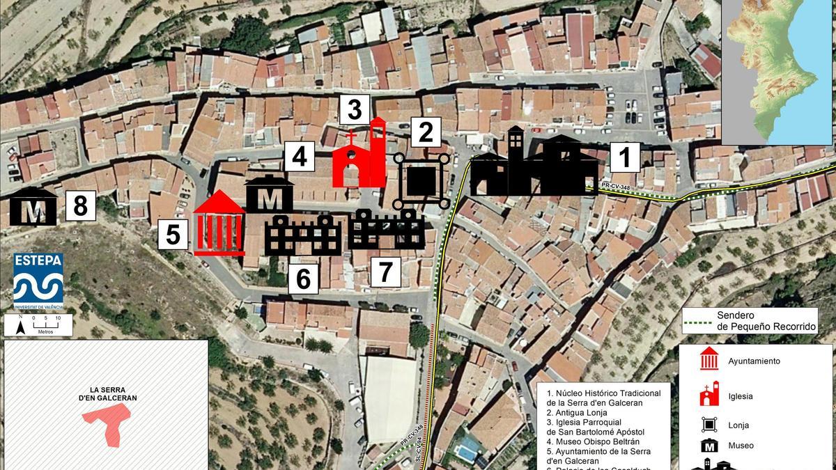 Localizaciones de la Sierra Engarcerán