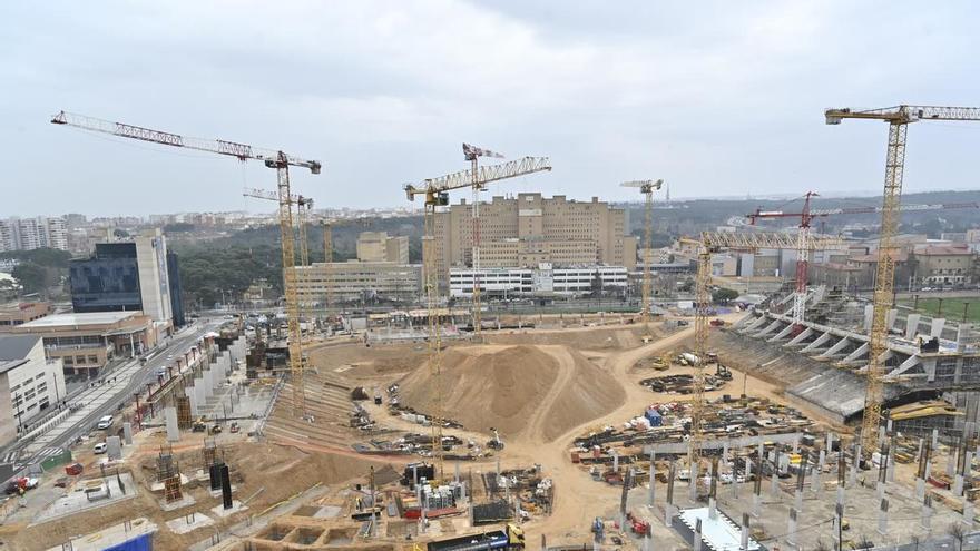 Así avanzan las obras en La Romareda - El Periódico de Aragón