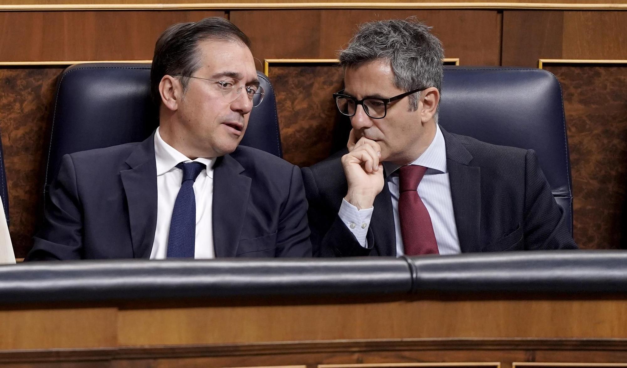 Pedro Sánchez comparece en el Congreso de los Diputados.