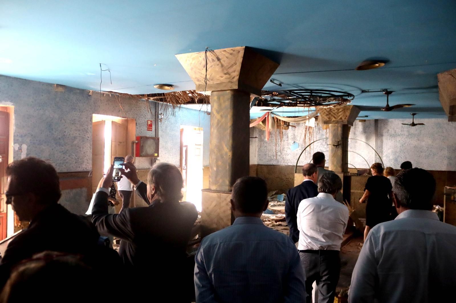 Así está por dentro la antigua discoteca Tabú de Benetússer