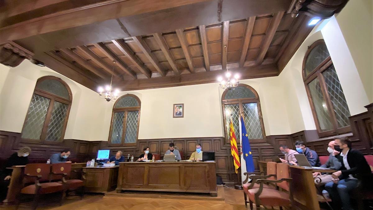 Un ple municipal de Cardona d&#039;aquest mandat