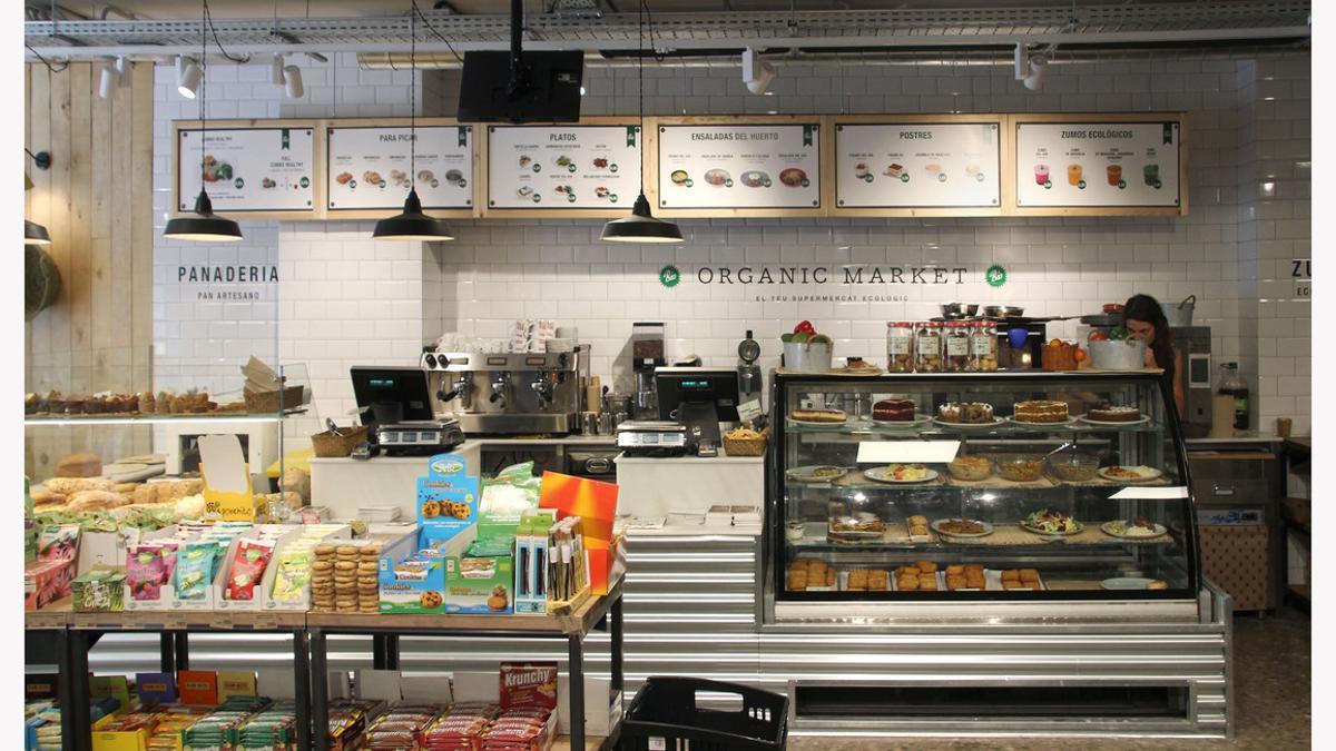 El supermercado 'eco' de Organic Market más grande de Barcelona