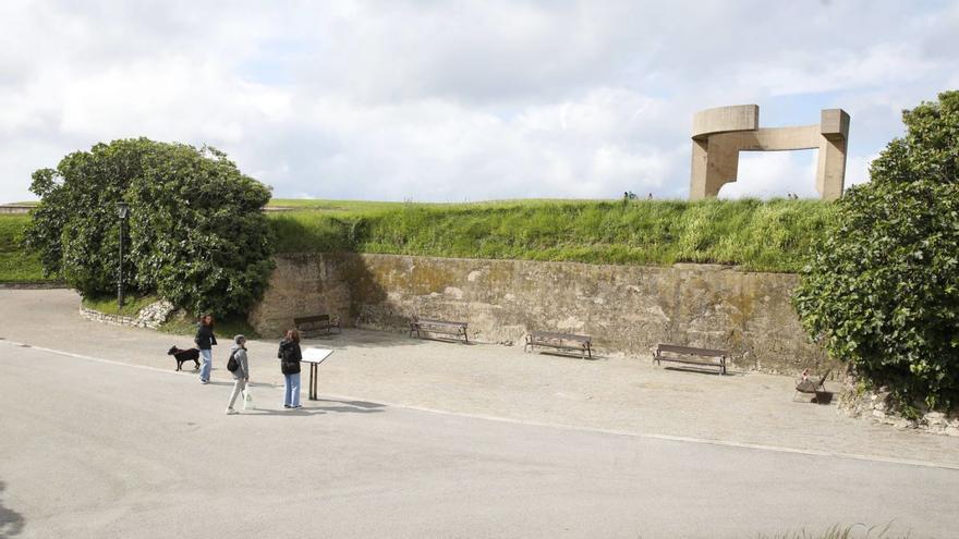 Así será el museo con forma de &quot;búnker&quot; en el que se convertirá la batería militar del Cerro, en Gijón