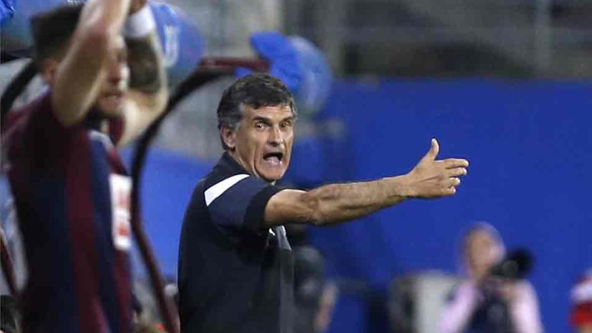 José Luis Mendilibar, entrenador del Eibar
