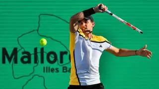 Tennisprofi Dominic Thiem fliegt in der ersten Runde aus den Mallorca Championships
