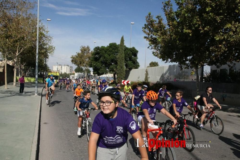 Ciclopaseo para clausular en Lorca los JDG